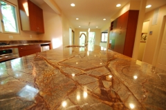 Photo of kitchen redesigned island